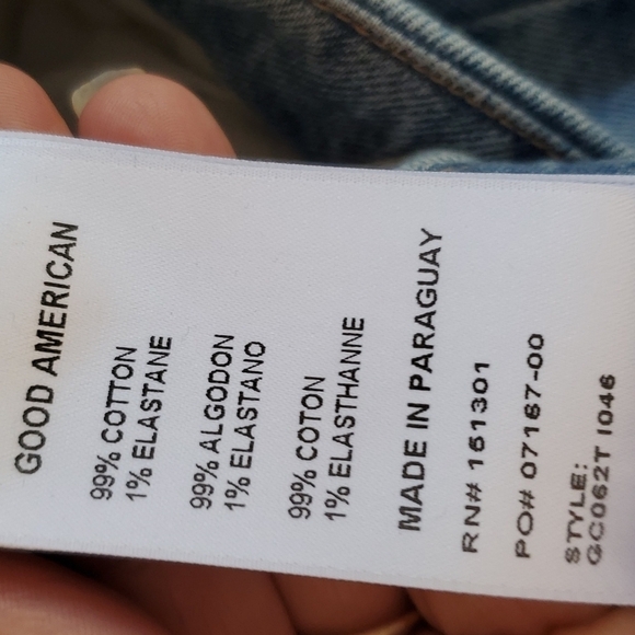 Good America Jeans 10 / 30 light washed denim - Picture 4 of 6